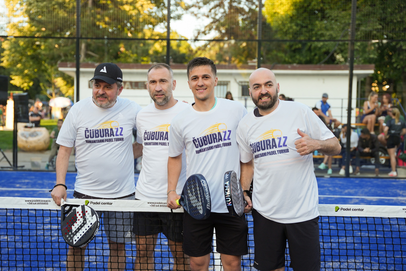 Hoće neko na padel? Fondacija Mozzarta otvorila još jedan teren u Čuburskom parku