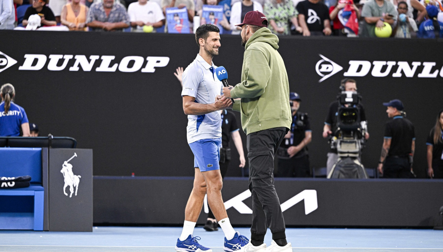 Đoković i Kirjos o tome kako su se pomirili