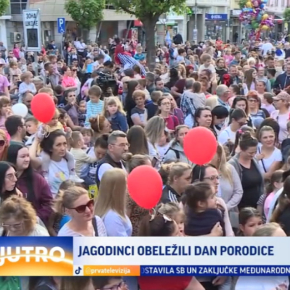 Jagodina napravila spektakl: Evo kako su proslavili Dan porodice VIDEO