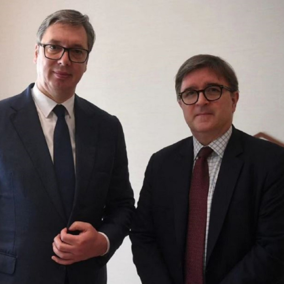 Vučić sa O'Brajanom: "Nikada nećemo odustati od borbe za istinu"