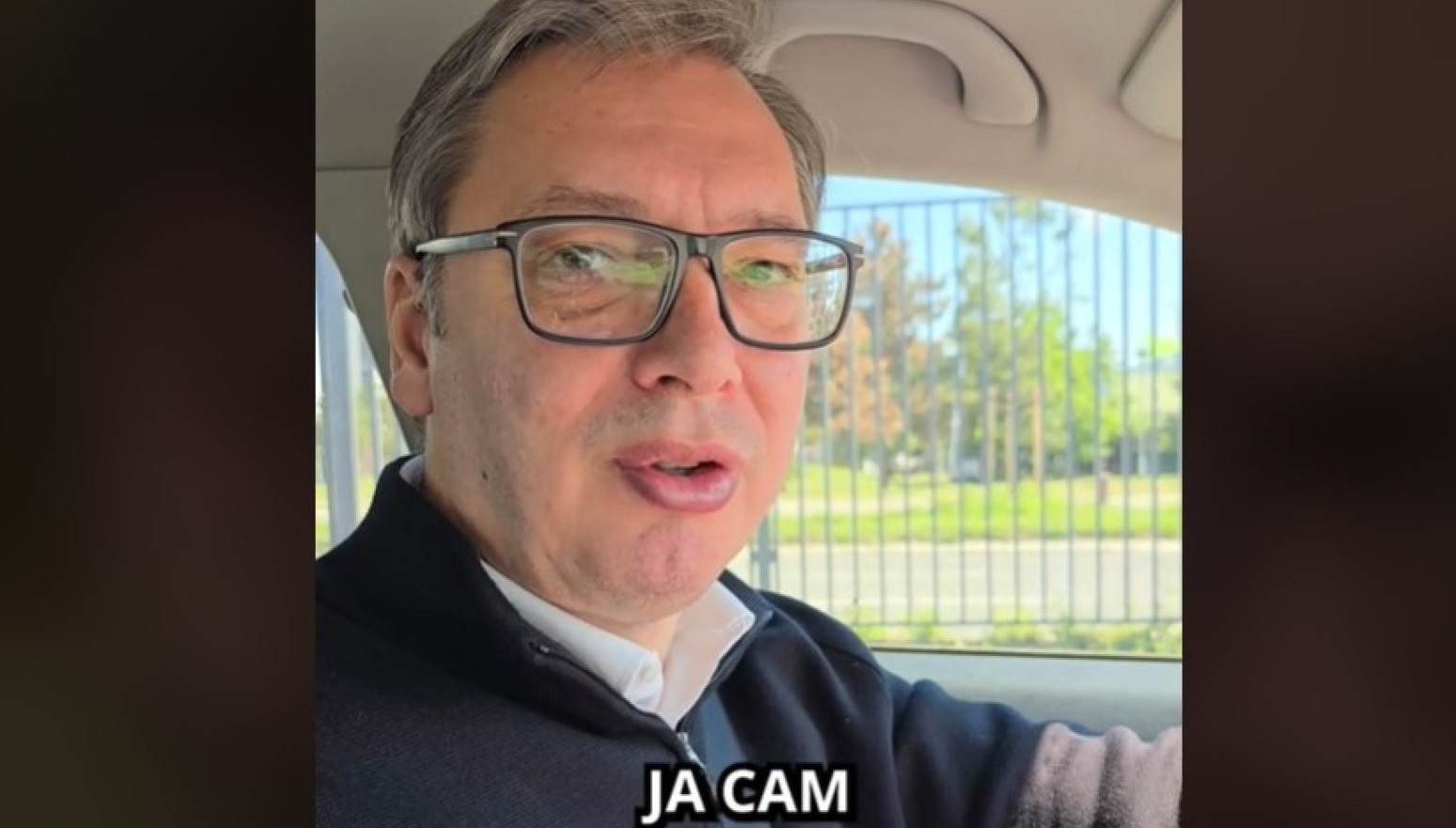 Vučić se našalio i otkrio: Ne iskradam se ja da vozim, nego da vidim kako idu radovi VIDEO