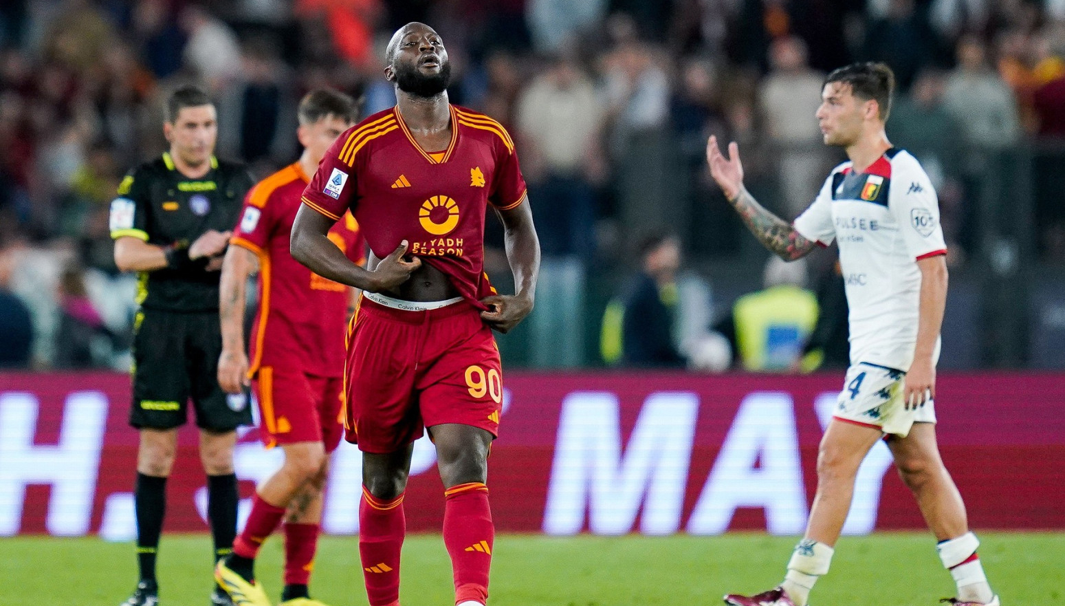 Lukaku doneo pobedu Romi, a onda požuteo