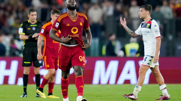 Lukaku doneo pobedu Romi, a onda požuteo