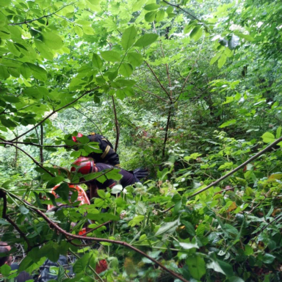 Drama kod Mionice: Žena pala u provaliju; Brzo reagovali spasioci FOTO