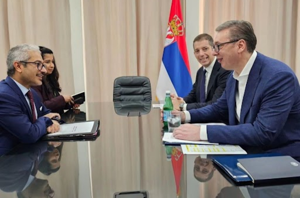 Vučić se sastao sa stalnim predstavnikom UAE pri UN u Njujorku: "Ukazao sam na opasan presedan"