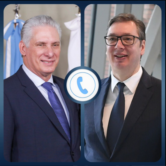 Vučić razgovarao sa predsednikom Kube: Cilj rezolucije je targetiranje Srbije kao genocidne države