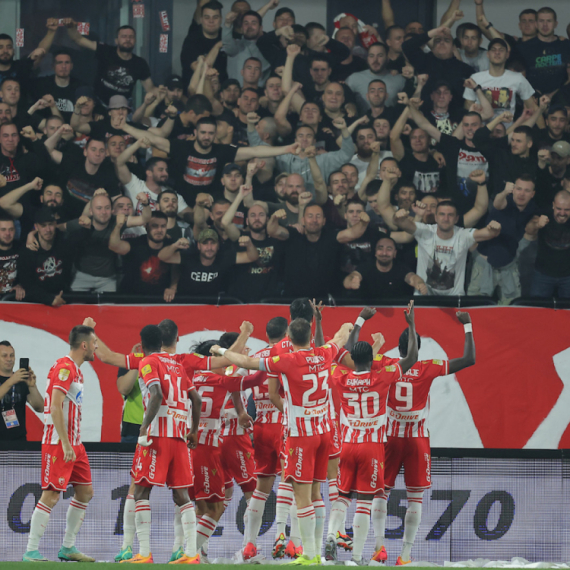 Zvezda "duplu krunu" slavi na Kalemegdanu