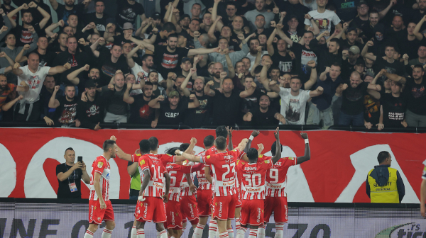 Zvezda "duplu krunu" slavi na Kalemegdanu