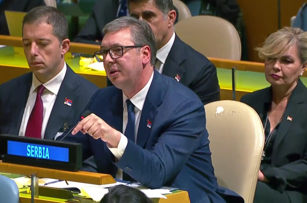 Snažno obraćanje Vučića pred UN: Zašto ste vršili toliki pritisak protiv jedne male države? VIDEO