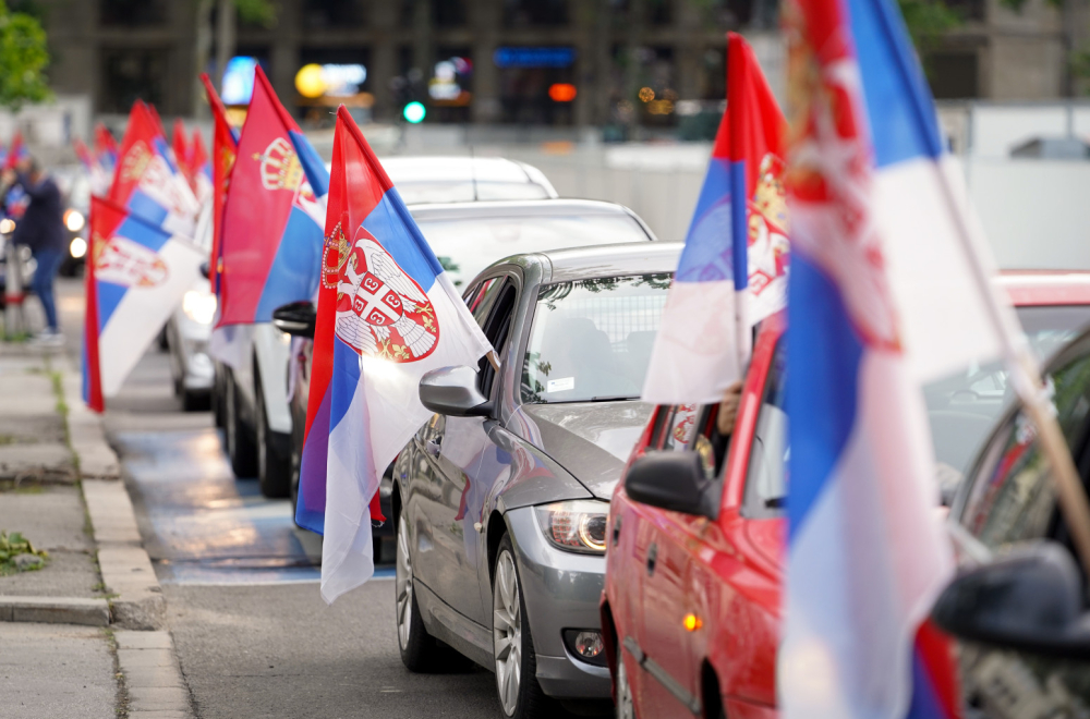 Belgraders on the streets: Great support for President Vučić PHOTO/VIDEO