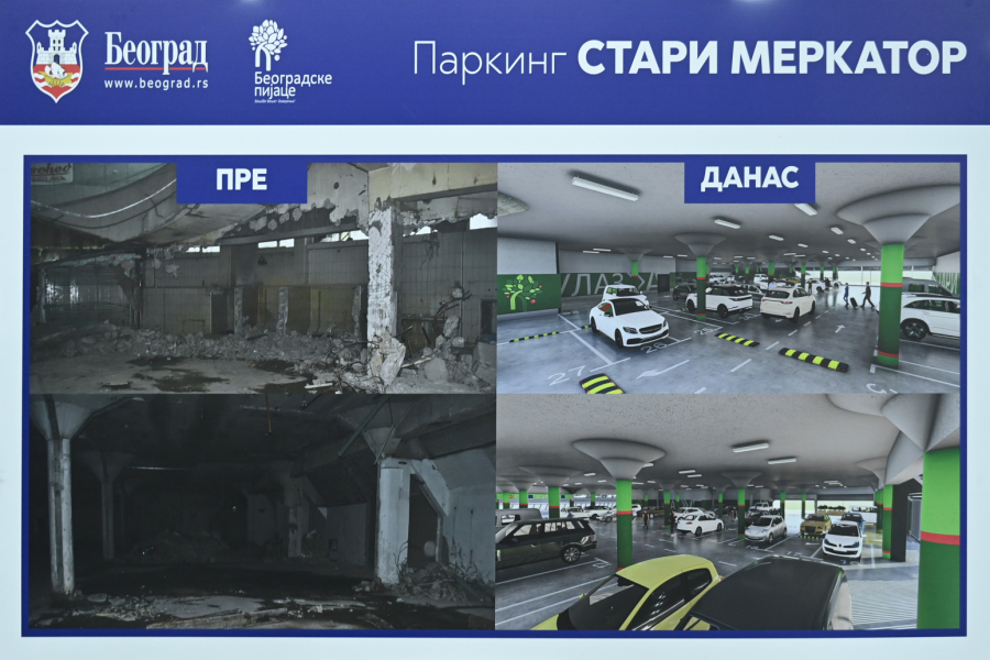 Renovirana pijaca Stari Merkator: Evropski izgled sa garažom od 50 parking mesta FOTO