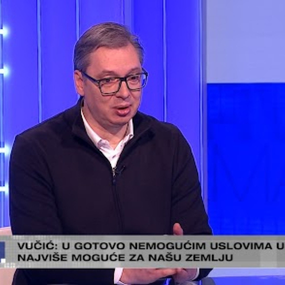 Vučić o Rezoluciji o Srebrenici: Ući će u udžbenike da su velike sile poražene od jedne male Srbije FOTO