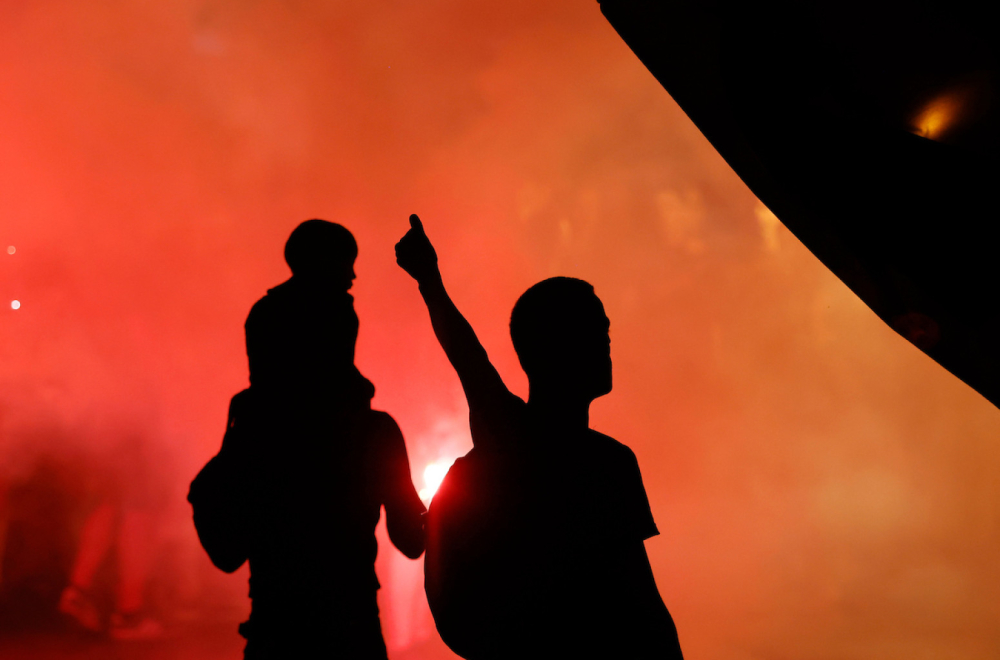 "Delije" priredile feštu na Kalemegdanu, stigli su igrači FOTO