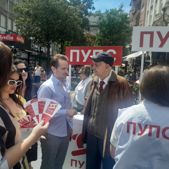 PUPS u centru Beograda sa građanima: Verujemo u pobedu 2. juna