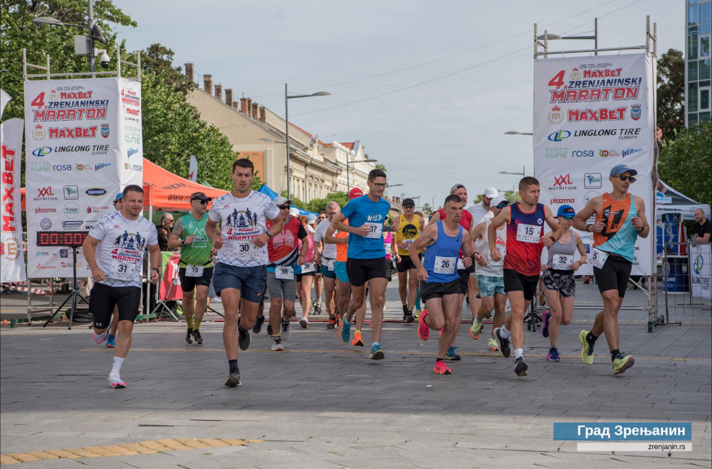 Oni su pobednici 4. Zrenjaninskog maratona FOTO