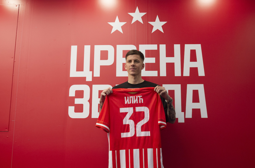Zvezda zvanično predstavila prvo pojačanje – Ilić u crveno-belom četiri godine FOTO