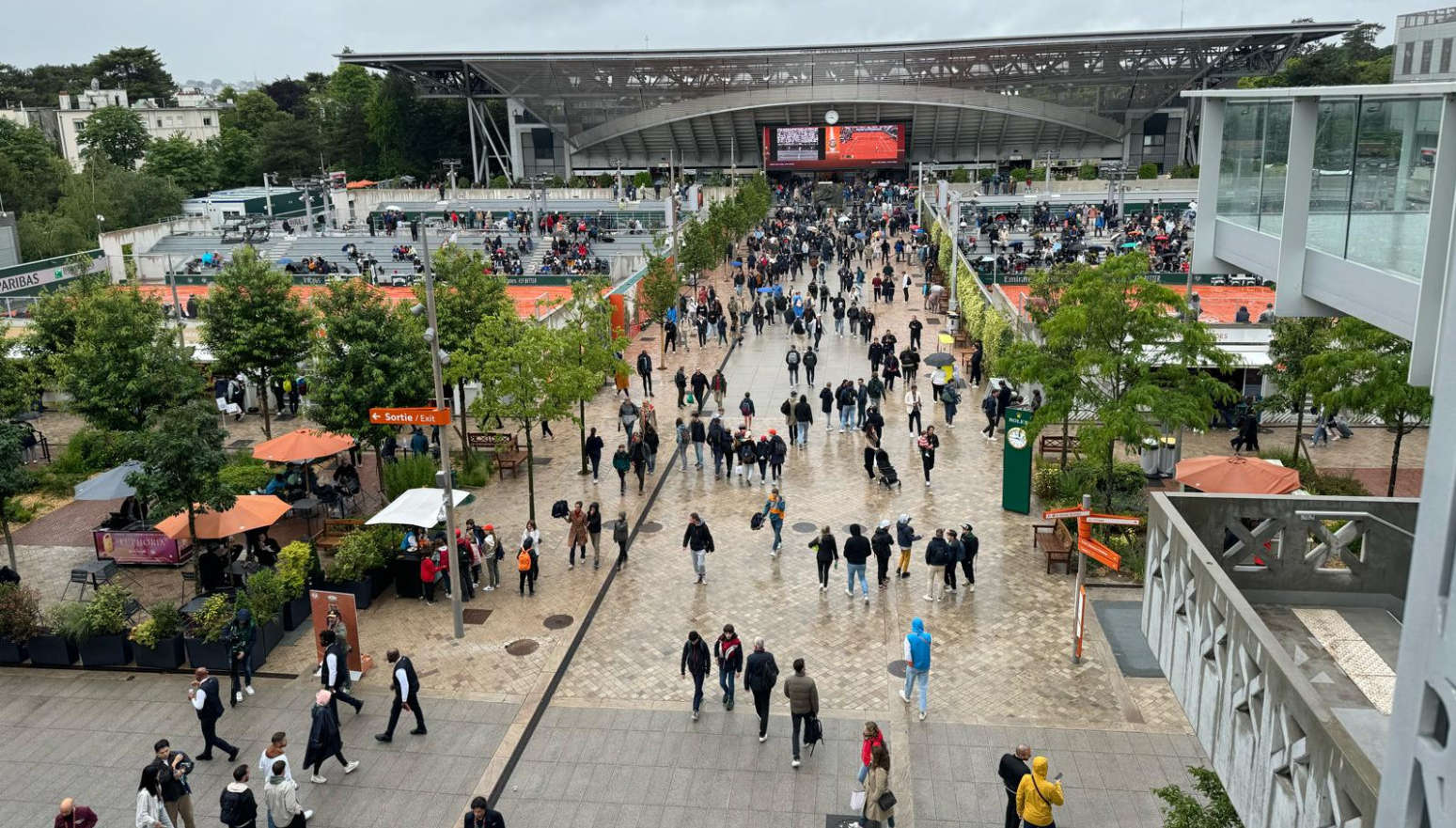 Rolan Garos u problemu VIDEO