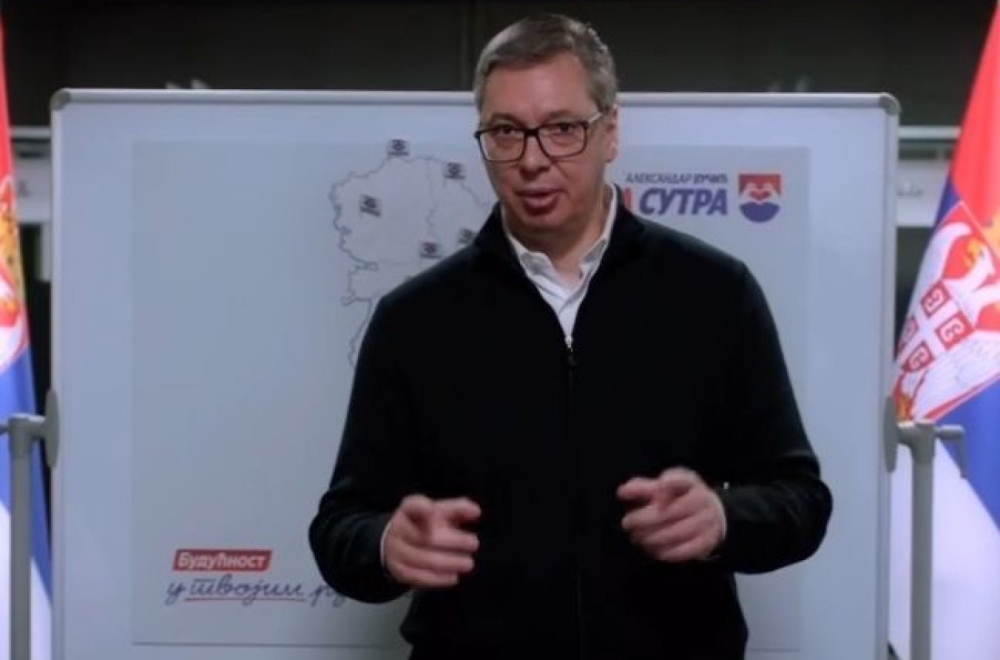 Vučić: Dugo smo se spremali za ovu utakmicu. Ljudi su nam najvažniji i zbog njih moramo da pobedimo VIDEO