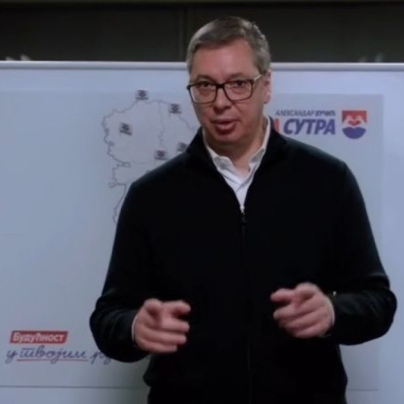 Vučić: Dugo smo se spremali za ovu utakmicu. Ljudi su nam najvažniji i zbog njih moramo da pobedimo VIDEO