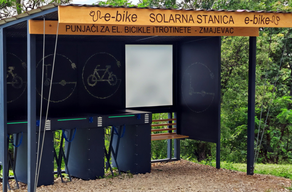 Otvorene solarne stanice za punjenje malih električnih vozila na Fruškoj gori