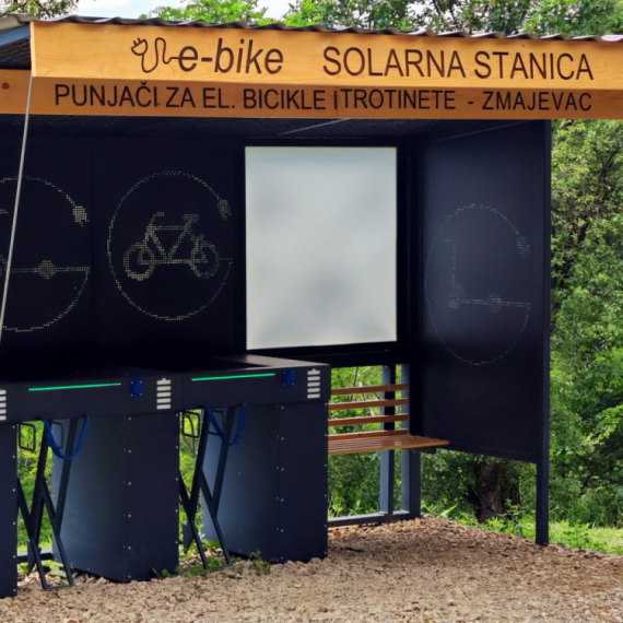 Otvorene solarne stanice za punjenje malih električnih vozila na Fruškoj gori
