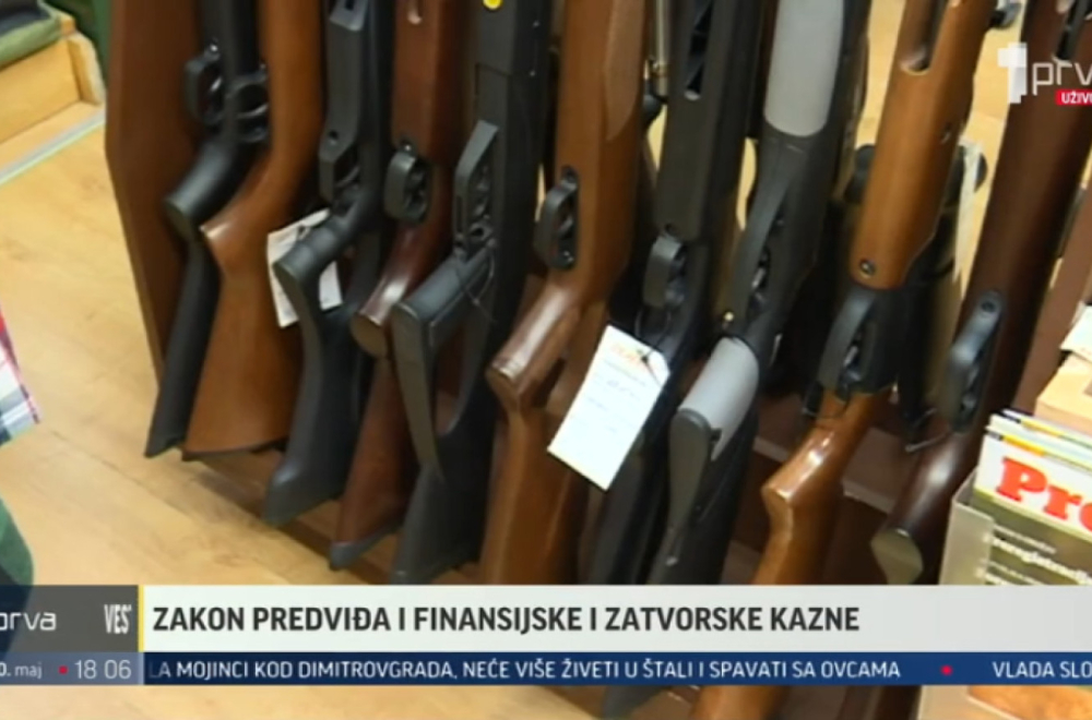 Evo kako se čuva vazdušno oružje; Zakon predviđa oštre kazne VIDEO