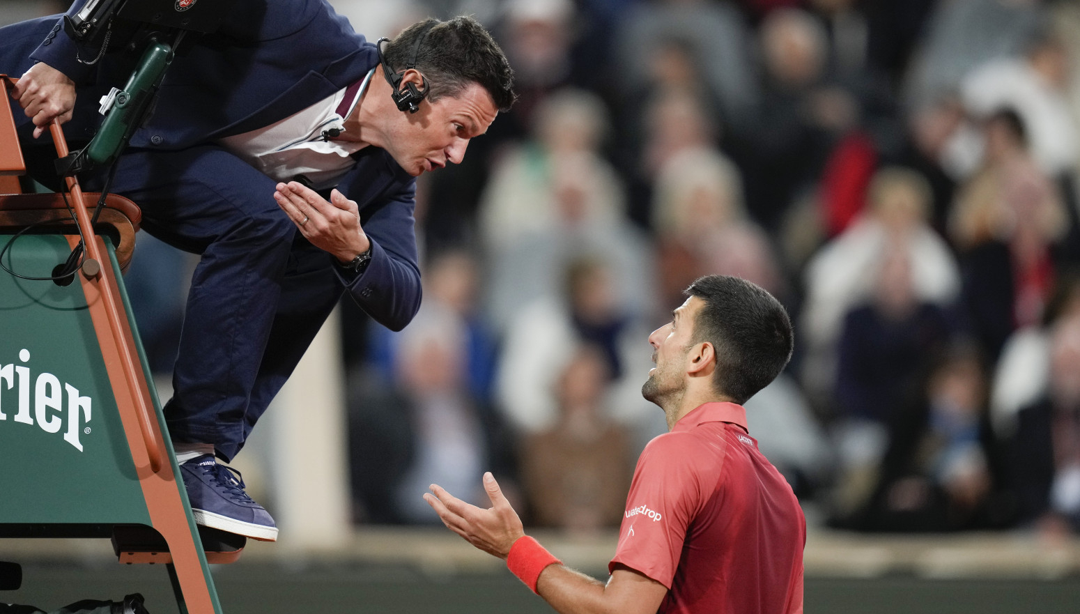 Šta je sudija rekao navijaču na Novakovom meču?