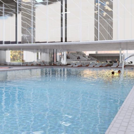 Evo kako će izgledati zatvoreni olimpijski bazen u Čačku FOTO