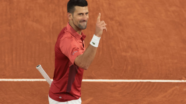 Novak odradio zagrevanje FOTO