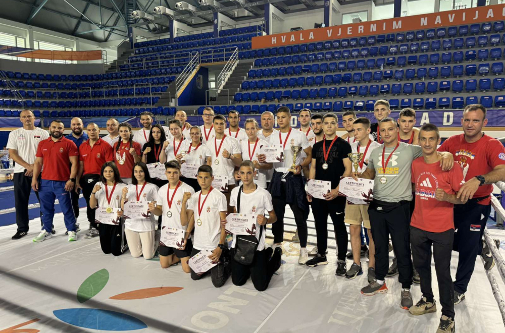 Žetva medalja srpskih kik-boksera na Balkanijadi