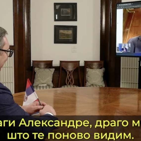 Vučić razgovarao sa Nehamerom: Siguran sam da ćemo gledati dobru utakmicu i zauvek ostati prijatelji VIDEO