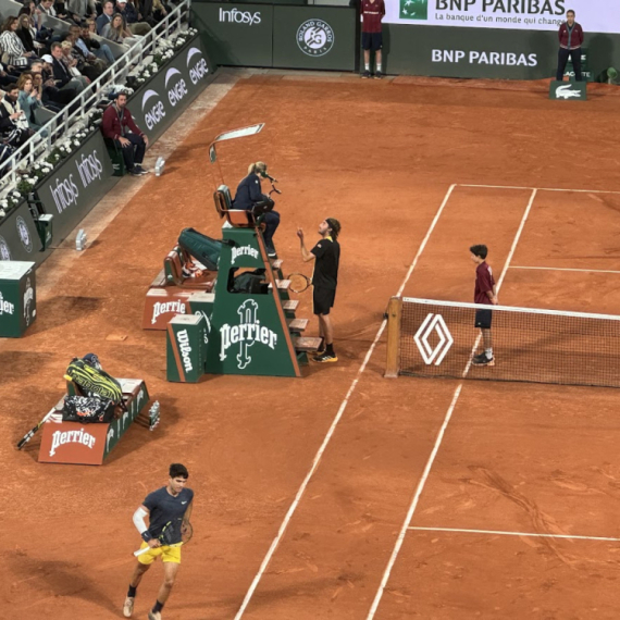 Alkaras imao dramu sa Cicipasom: "Može da kaže šta hoće" FOTO