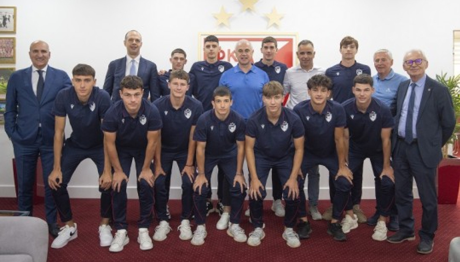 Zvezda priredila svečani doček kadetima posle velikog uspeha na EP