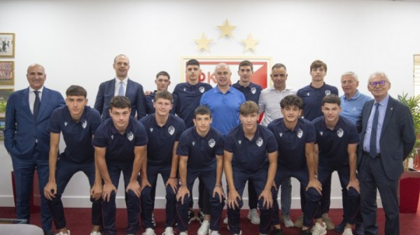 Zvezda priredila svečani doček kadetima posle velikog uspeha na EP