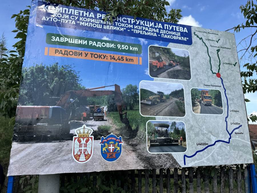 Obećano, ispunjeno: Stigao spas za stotine meštana čačanskih sela FOTO