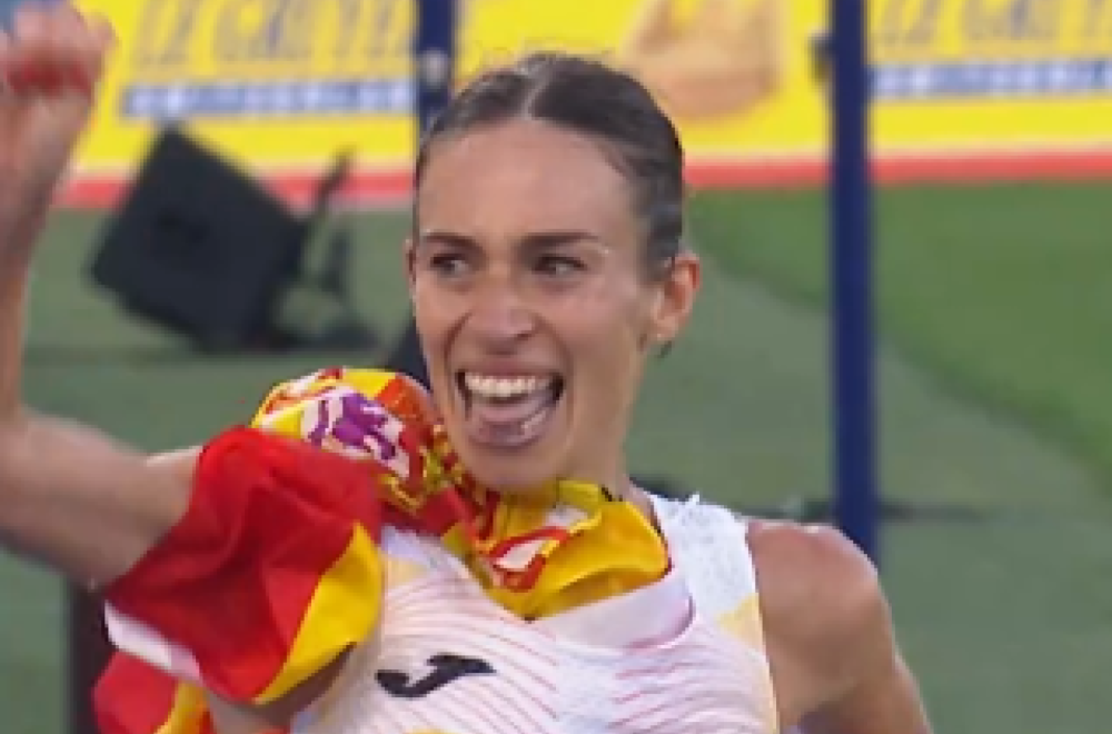 Prerano slavila i ostala bez medalje dva metra pre cilja VIDEO