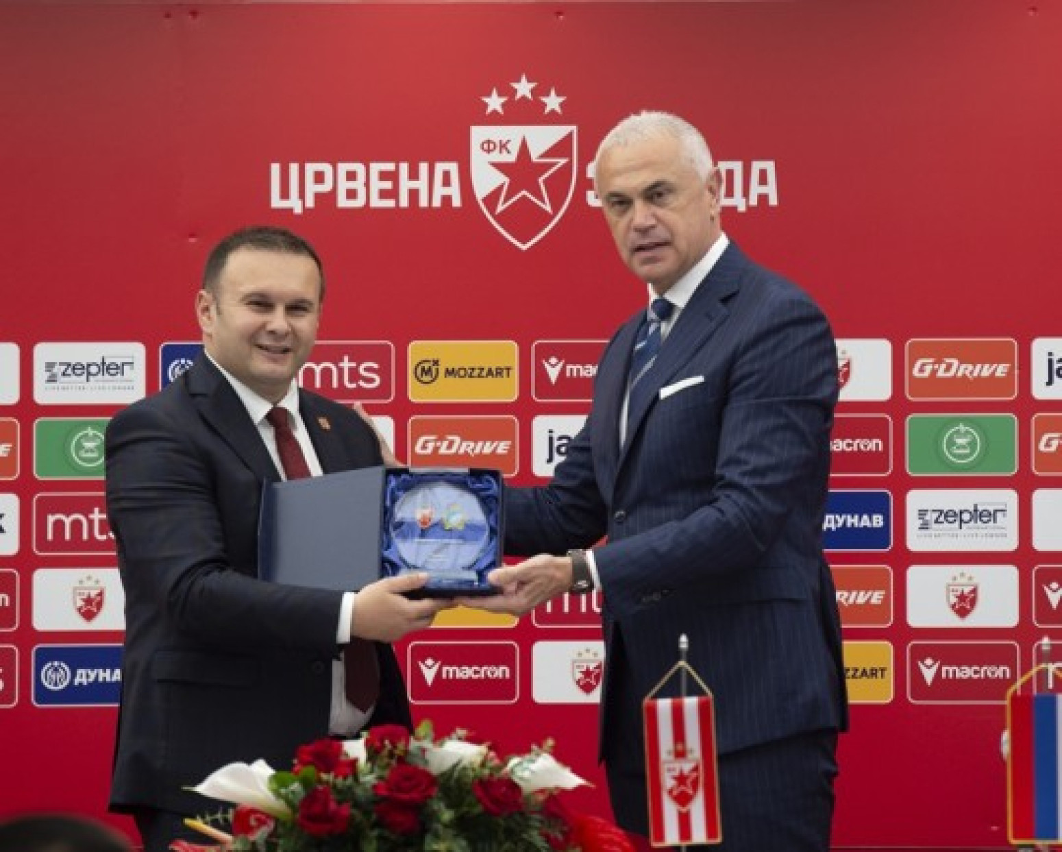 Saradnja Zvezde i Slavije; Terzić: Za Zvezdu navija pet miliona ljudi