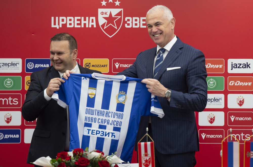 Saradnja Zvezde i Slavije; Terzić: "Za Zvezdu navija pet miliona ljudi"