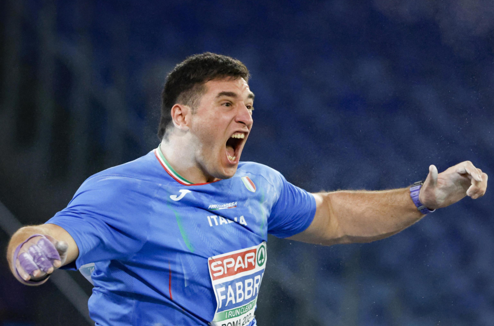 EP u Rimu: Fabri doneo prvo zlato Italiji u bacanju kugle, Simoneli najbrži na 110 m sa preponama