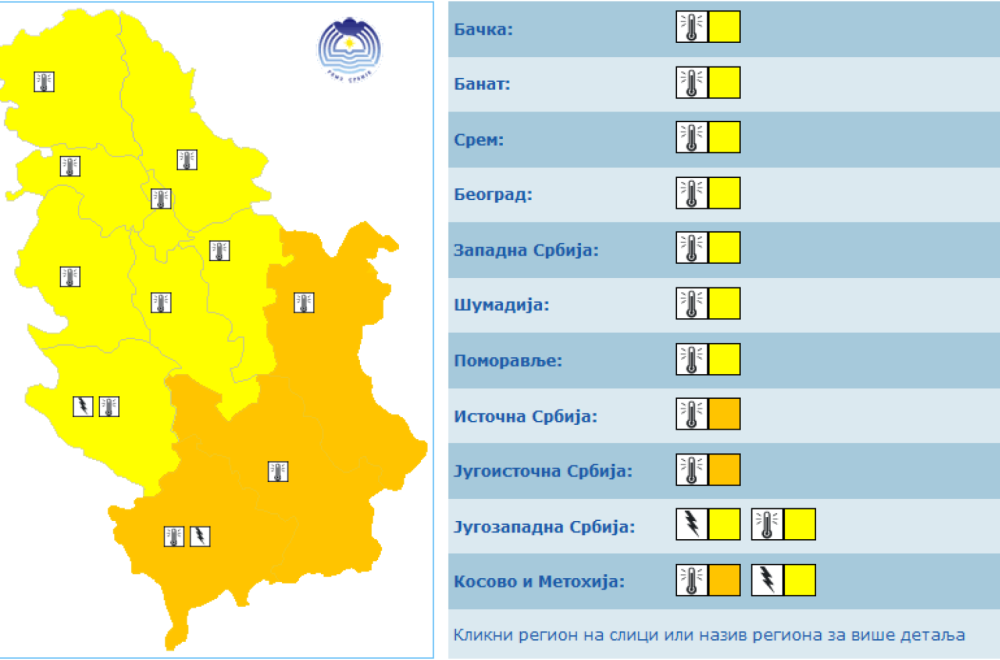Spremite se, stiže još pljuskova FOTO
