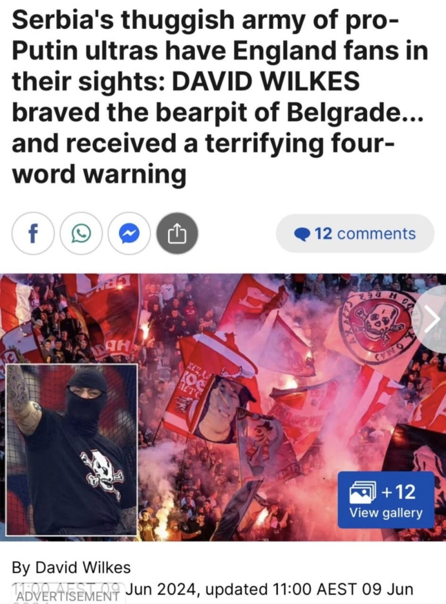 Engleski napad na Srbiju: Poziv na linč