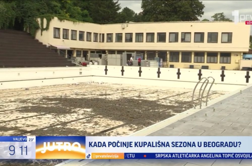 Radovi u toku, a kada počinje kupališna sezona na beogradskim bazenima? VIDEO