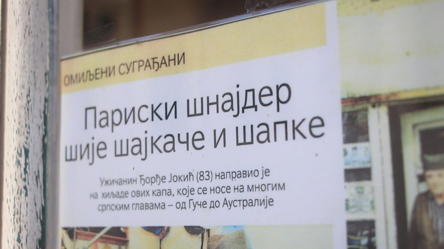 Pariski šnajder šije šajkače: Za Đorđa (90) čuo je ceo svet FOTO