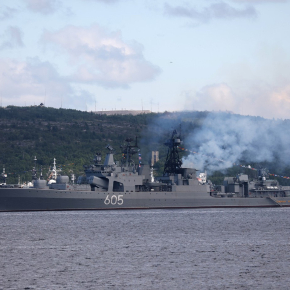 Zapaljen "Admiral Levčenko" FOTO