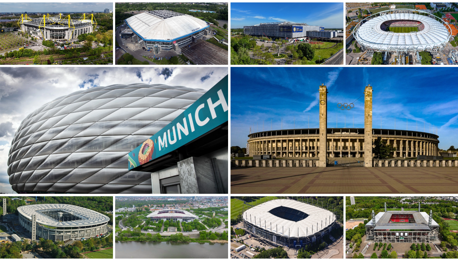 Nemački fudbalski hramovi – pola EURO stadiona drugoligaški FOTO