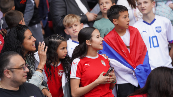 Veliko interesovanje za trening "orlova" – okupilo se na hiljade navijača FOTO/VIDEO