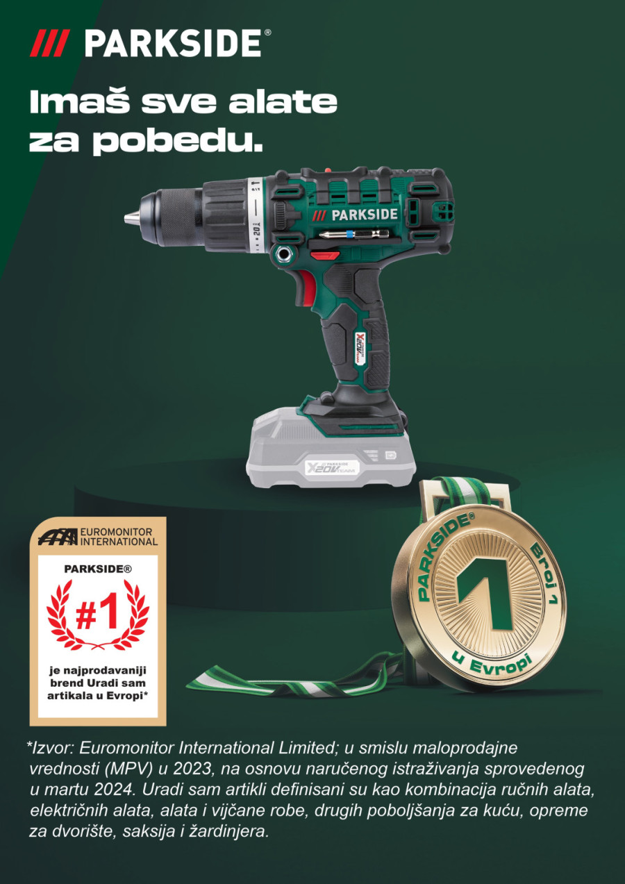 PARKSIDE najprodavaniji uradi sam brend u Evropi