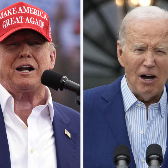 Tramp napunio 78 godina, Bajden mu čestitao: "Godine su samo broj" VIDEO