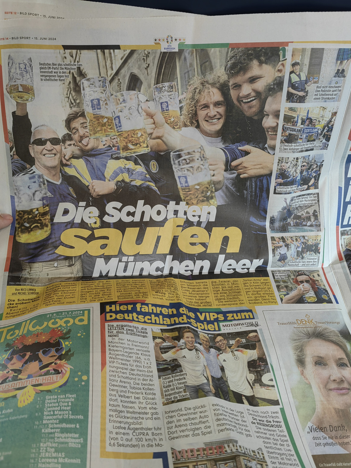 Bild u transu: Euforija zahvatila Nemce, priča se o Pavloviću – o Srbiji ni reč FOTO