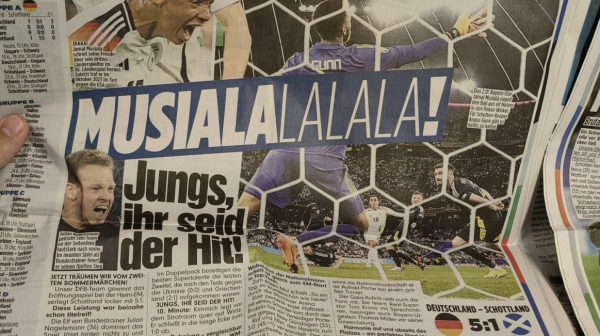 "Bild" u transu: Euforija zahvatila Nemce, priča se o Pavloviću – o Srbiji ni reč FOTO